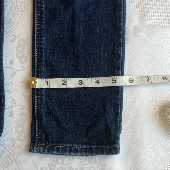 Hollister Women’s Size W30(11) Blue Ripped Skinny Jeans Pants Elastic Waist - Picture 12 of 16